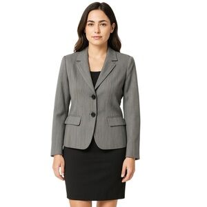 Lafayette 148 New York Wool Blend Gray Blazer – Size 8 (NWOT)